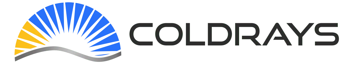 Coldrays Logo Light Text