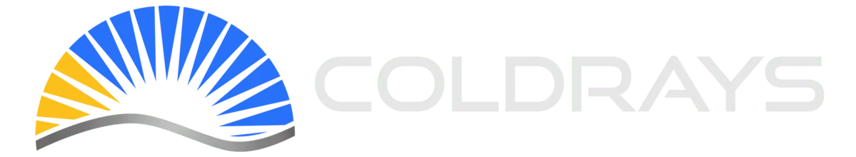 Coldrays Logo Light Text