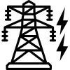 Power Grid Passive Daytime Radiative Cooling